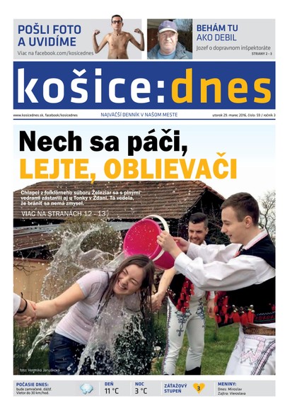 E-magazín košice:dnes 29.3.2016 - KRATKY GLOBAL: PUBLISHING, družstvo