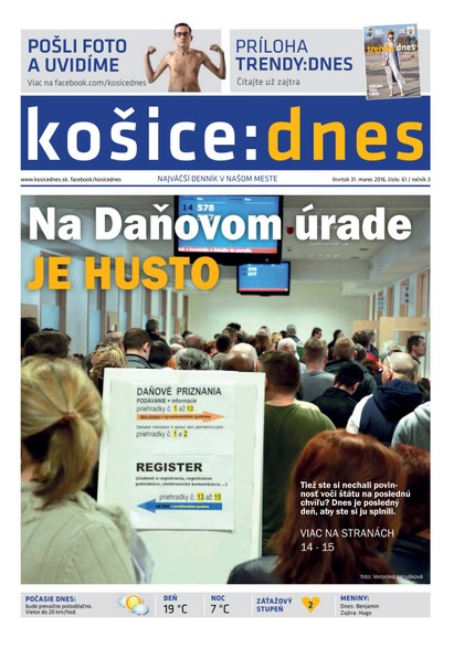 E-magazín košice:dnes 31.3.2016 - KRATKY GLOBAL: PUBLISHING, družstvo