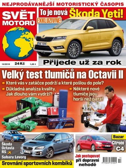 E-magazín Svět motorů - 4.4.2016 - CZECH NEWS CENTER a. s.