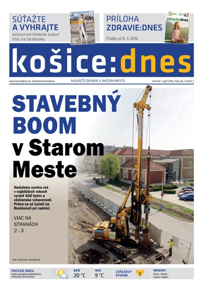 E-magazín Košice:dnes 7.4.2016 - KRATKY GLOBAL: PUBLISHING, družstvo