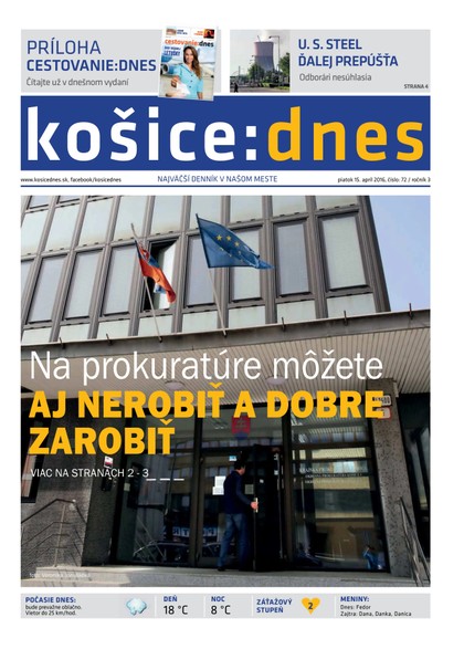 E-magazín Košice:dnes 15.4.2016 - KRATKY GLOBAL: PUBLISHING, družstvo