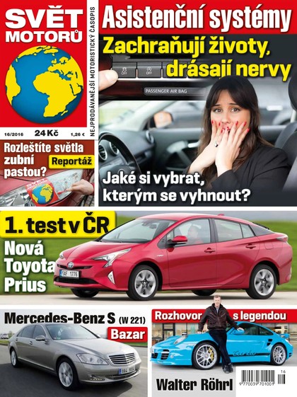 E-magazín Svět motorů - 18.4.2016 - CZECH NEWS CENTER a. s.