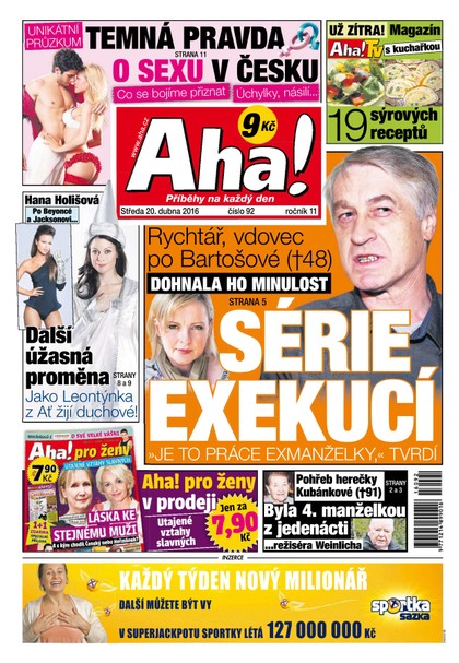 E-magazín AHA! - 20.4.2016 - CZECH NEWS CENTER a. s.