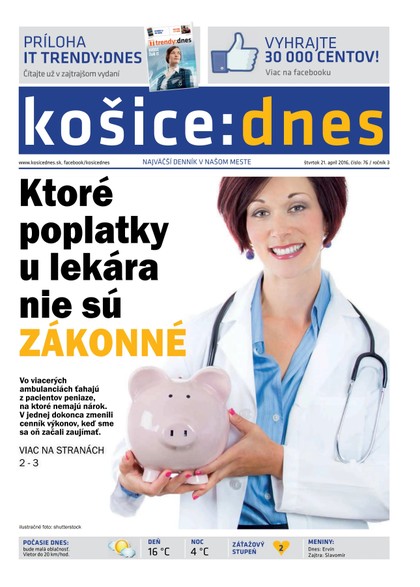 E-magazín Košice:dnes 21.4.2016 - KRATKY GLOBAL: PUBLISHING, družstvo