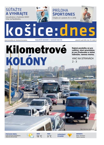 E-magazín Košice:dnes 26.4.2016 - KRATKY GLOBAL: PUBLISHING, družstvo