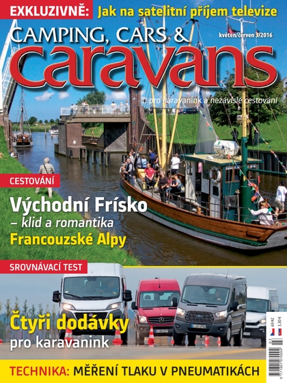 E-magazín Camping, Cars & Caravans 3/2016 - NAKLADATELSTVÍ MISE, s.r.o.