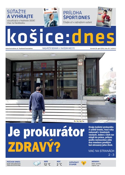 E-magazín Košice:dnes 28.4.2016 - KRATKY GLOBAL: PUBLISHING, družstvo