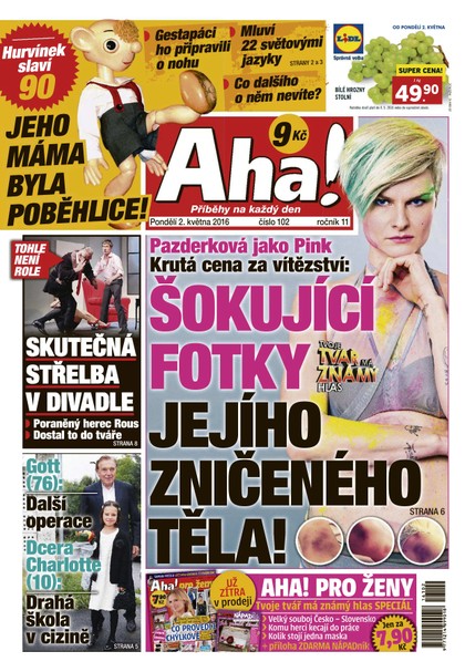 E-magazín AHA! - 2.5.2016 - CZECH NEWS CENTER a. s.