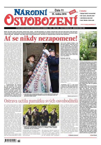 E-magazín Národní Osvobození 11/2016 - Vydavatelství MAC