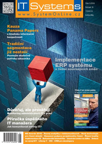 E-magazín IT Systems 5/2016 - CCB, spol. s r.o.