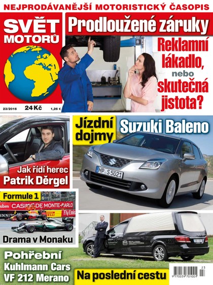 E-magazín Svět motorů - 6.6.2016 - CZECH NEWS CENTER a. s.