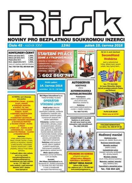 E-magazín Risk 45/2016 - Risk