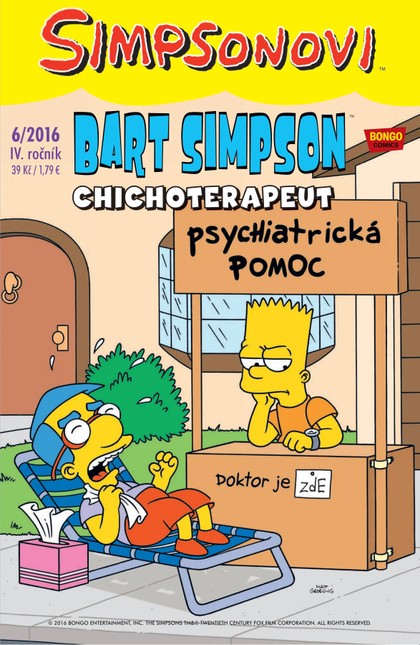 E-magazín Bart Simpson 6/2016: Chichoterapeut - Nakladatelství CREW