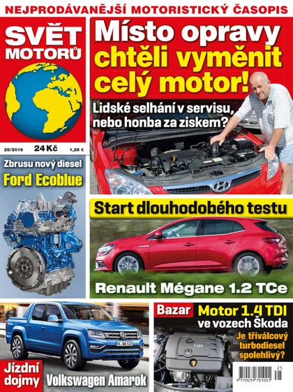 E-magazín Svět motorů - 20.6.2016 - CZECH NEWS CENTER a. s.