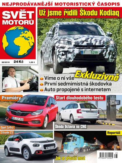 E-magazín Svět motorů - 11.7.2016 - CZECH NEWS CENTER a. s.