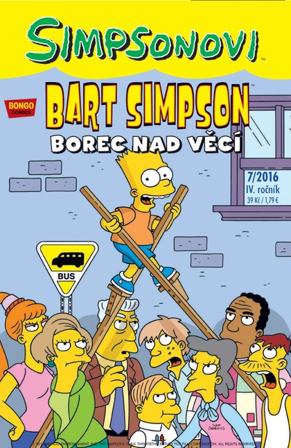 E-magazín Bart Simpson 7/2016: Borec nad věcí - Nakladatelství CREW