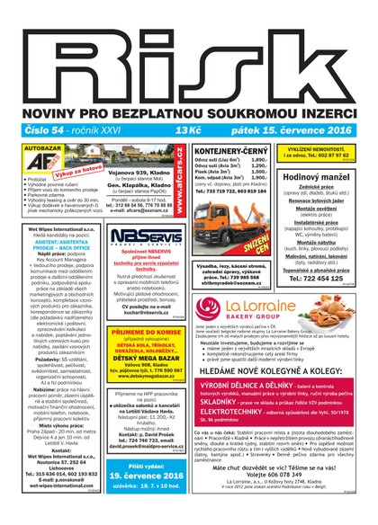 E-magazín Risk 54/2016 - Risk