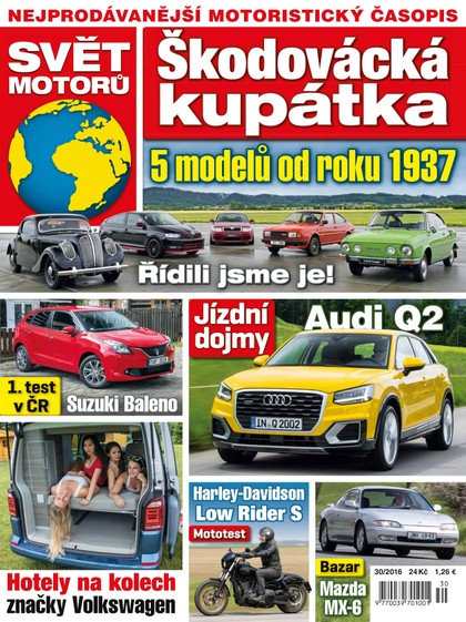 E-magazín Svět motorů - 25.7.2016 - CZECH NEWS CENTER a. s.