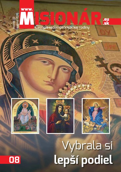 E-magazín Misionár 8/2016 - Redemptoristi – Vydavateľstvo Misionár