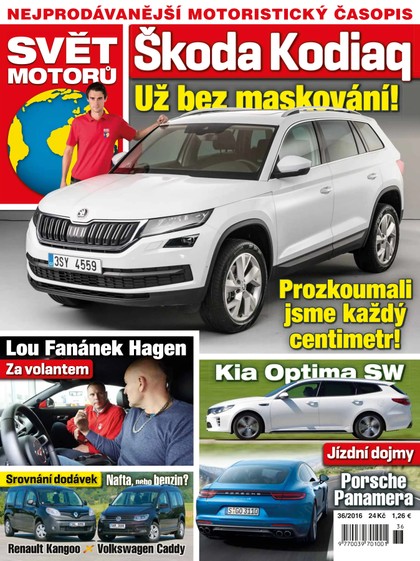 E-magazín Svět motorů - 5.9.2016 - CZECH NEWS CENTER a. s.