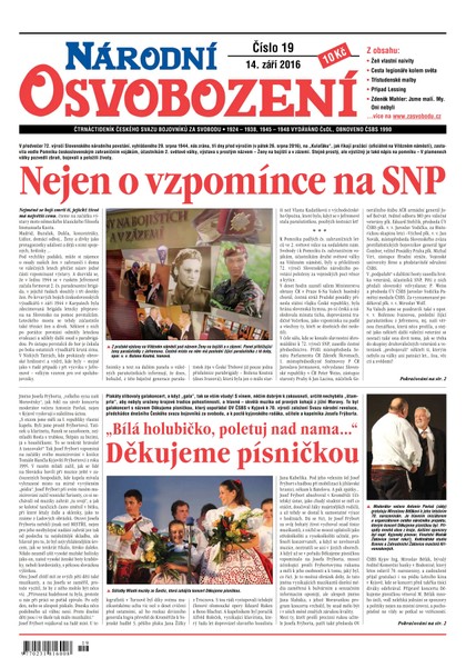 E-magazín Národní Osvobození 19/2016 - Vydavatelství MAC