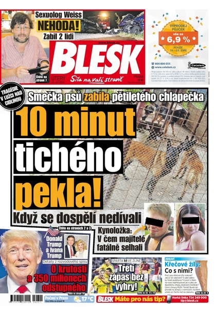 E-magazín Blesk - 20.9.2016 - CZECH NEWS CENTER a. s.