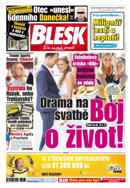 E-magazín Blesk - 27.9.2016 - CZECH NEWS CENTER a. s.