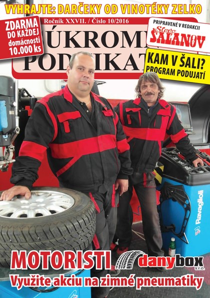 E-magazín Súkromný podnikateľ 10/2016 - Fantázia media, s. r. o.