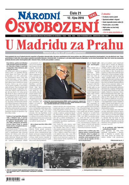 E-magazín Národní Osvobození 21/2016 - Vydavatelství MAC