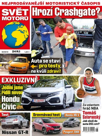 E-magazín Svět motorů - 7.11.2016 - CZECH NEWS CENTER a. s.