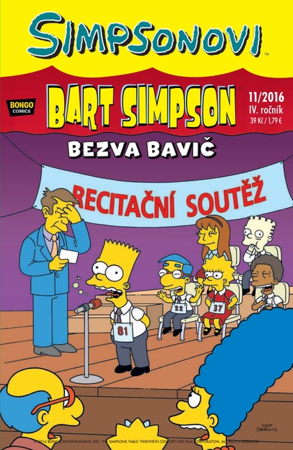 E-magazín Bart Simpson 11/2016: Bezva bavič - Nakladatelství CREW