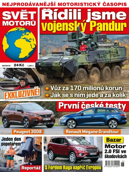 E-magazín Svět motorů - 14.11.2016 - CZECH NEWS CENTER a. s.