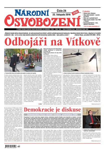 E-magazín Národní Osvobození 24/2016 - Vydavatelství MAC