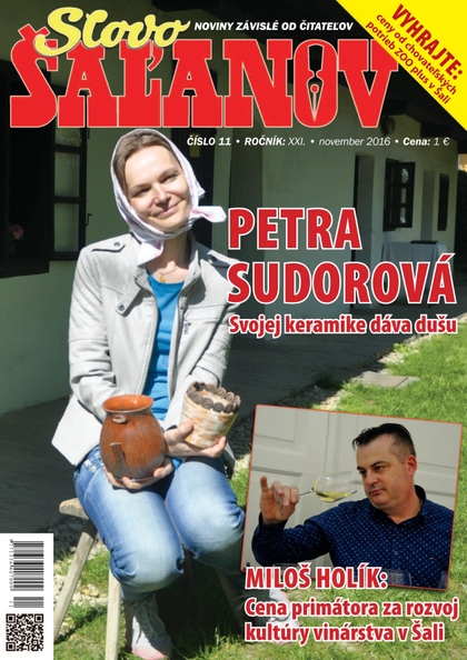 E-magazín Slovo Šaľanov 11/2016 - Fantázia media, s. r. o.