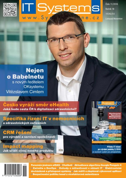 E-magazín IT Systems 11/2016 - CCB, spol. s r.o.