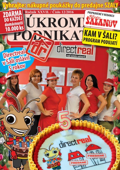 E-magazín Súkromný podnikateľ 12/2016 - Fantázia media, s. r. o.