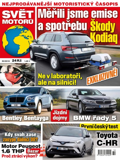 E-magazín Svět motorů - 12.12.2016 - CZECH NEWS CENTER a. s.