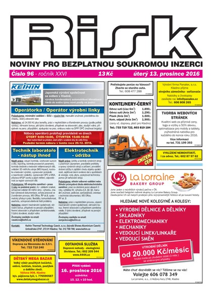 E-magazín Risk 96/2016 - Risk