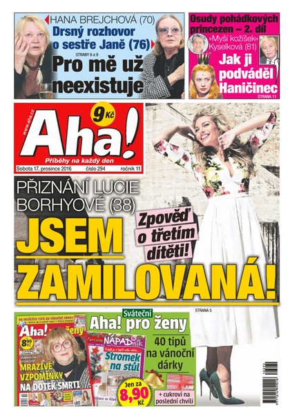 E-magazín AHA! - 17.12.2016 - CZECH NEWS CENTER a. s.