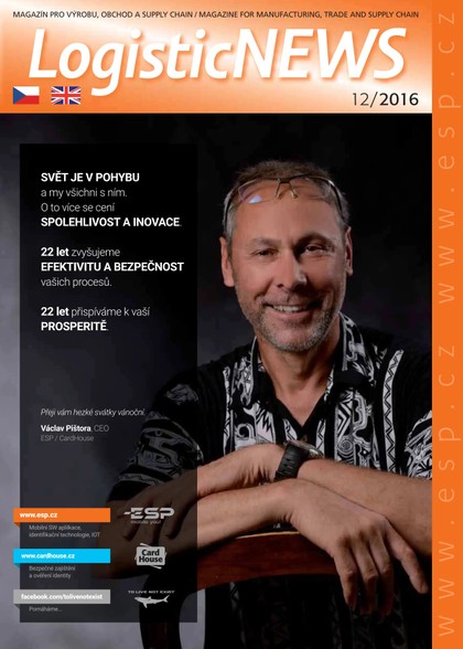 E-magazín Logistic NEWS 12/2016 - RELIANT s.r.o.