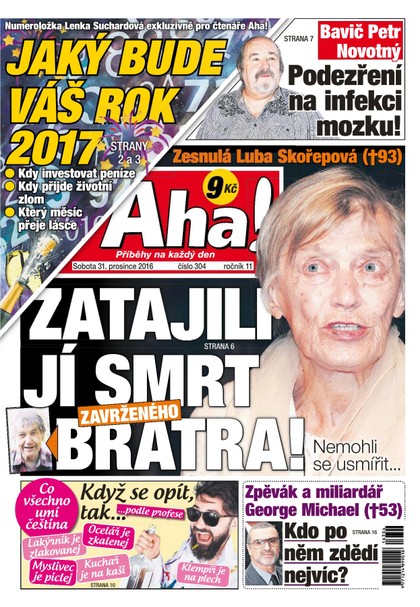 E-magazín AHA! - 31.12.2016 - CZECH NEWS CENTER a. s.