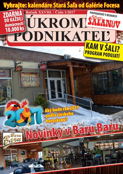 E-magazín Súkromný podnikateľ 1/2017 - Fantázia media, s. r. o.