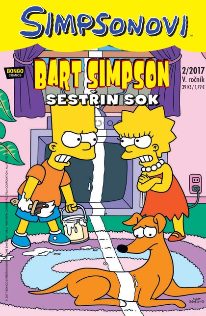 E-magazín Bart Simpson 2/2017: Sestřin sok - Nakladatelství CREW