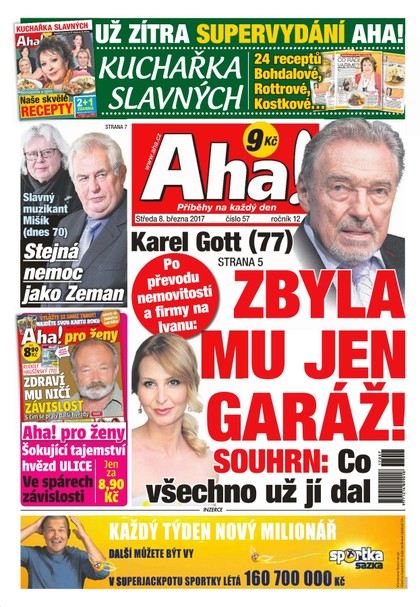 E-magazín AHA! - 8.3.2017 - CZECH NEWS CENTER a. s.