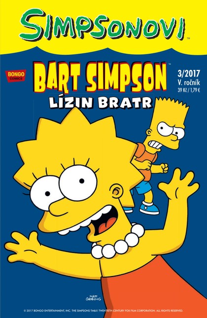 E-magazín Bart Simpson 3/2017: Lízin bratr - Nakladatelství CREW