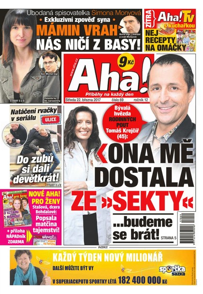 E-magazín AHA! - 22.3.2017 - CZECH NEWS CENTER a. s.