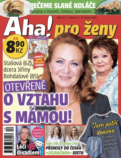 E-magazín AHA! pro ženy - 21.3.2017 - CZECH NEWS CENTER a. s.