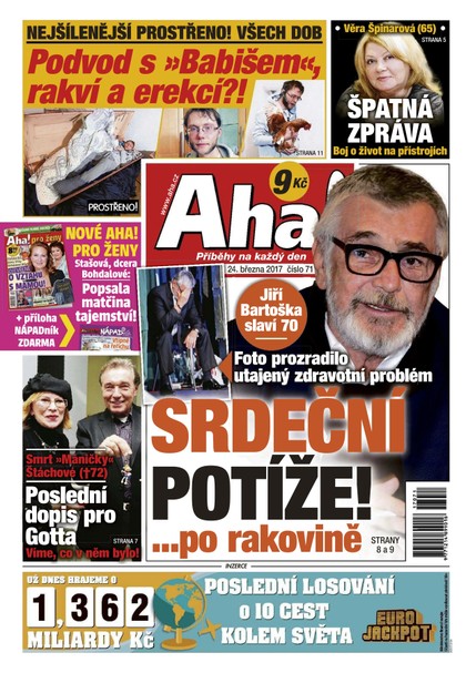 E-magazín AHA! - 24.3.2017 - CZECH NEWS CENTER a. s.