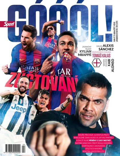 E-magazín Sport Goool! - 4/2017 - CZECH NEWS CENTER a. s.