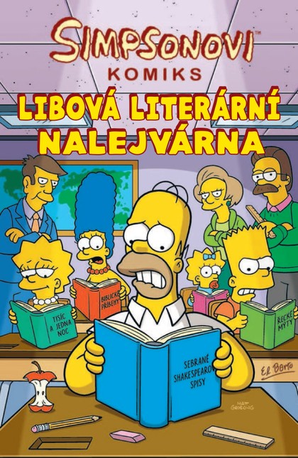 E-magazín Simpsonovi: Libová literární nalejvárna - Nakladatelství CREW